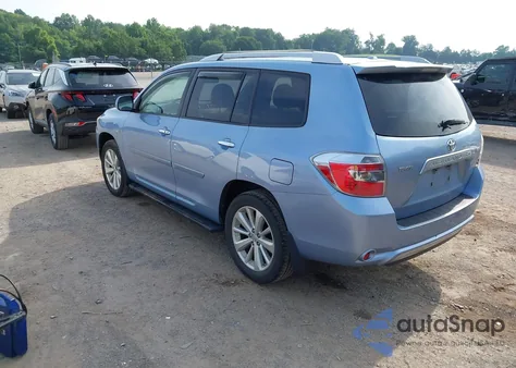 2009 Toyota Highlander Hybrid from USA, damaged, VIN JTEEW41A792031004